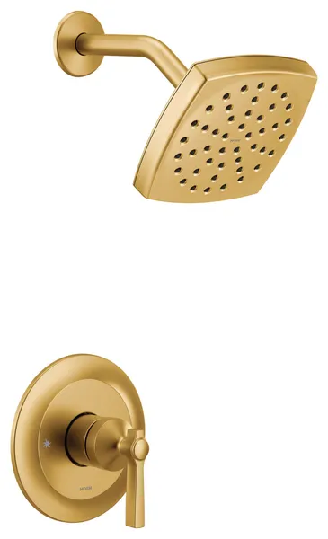 Moen UTS3912 Flara Single Function Pressure Balanced Valve Trim - Brushed Gold