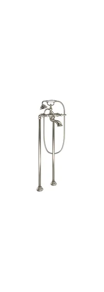 Moen Weymouth Floor Mount Tub Filler Risers, Set of 2, Brushed Nickel