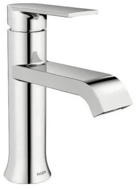 Moen WS84760 Genta 1.2 GPM 1 Hole Bathroom Faucet - Chrome