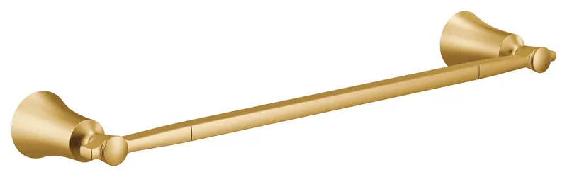 Moen YB0324 24" Flara Towel Bar - Brushed Gold
