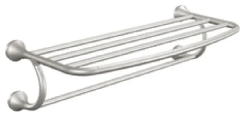 Moen YB2894BN 24" Aluminum Hotel Shelf from the Eva Collection