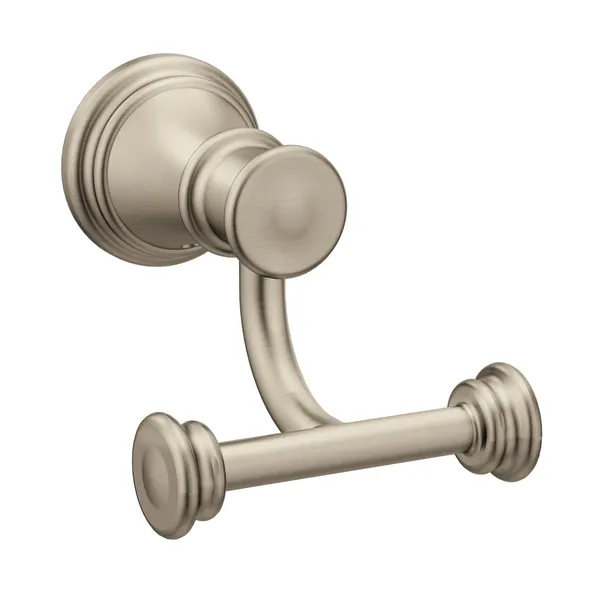 Moen YB6403BN Belfield Double Robe Hook