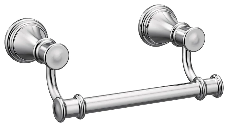 Moen YB6408 Belfield Double Post Toilet Paper Holder - Chrome