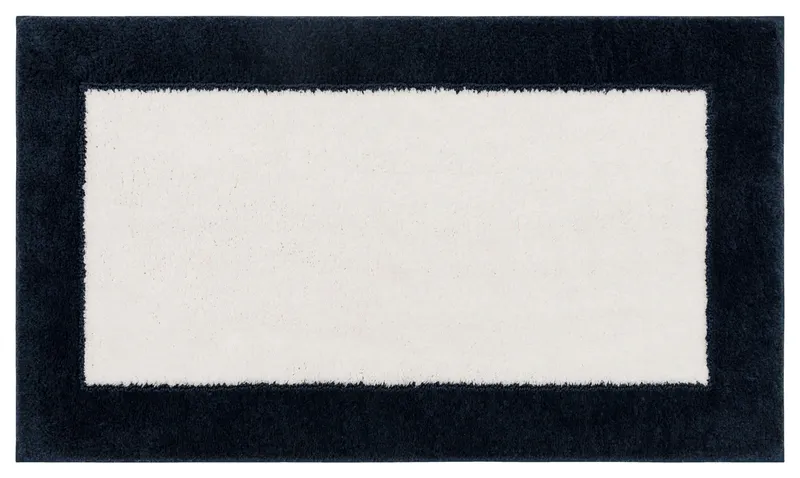 Mohawk Home Counterpoint Knitted Bath Rug, Indigo/White, 1' 8" x 2' 10"