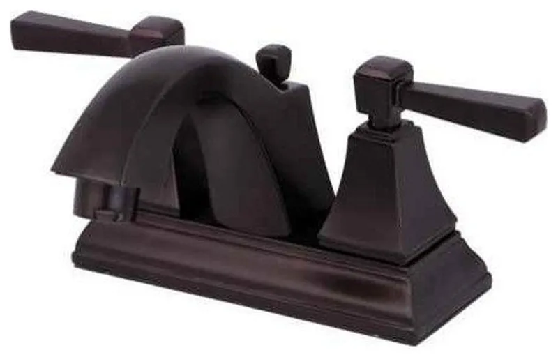 Monarch 4" Centerset Lavatory Faucet With Retail Pop-Up Drain, Oil Rubbed Bronze