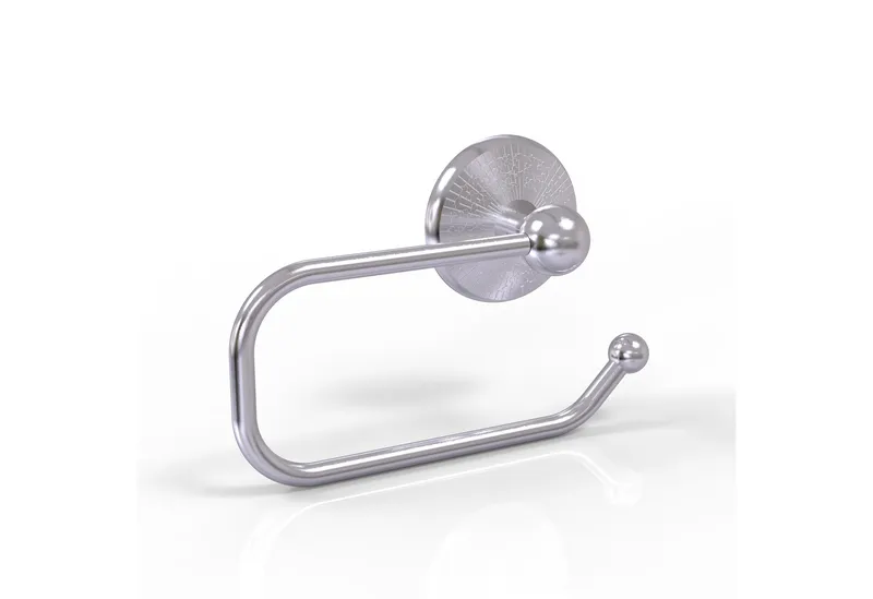 Monte Carlo European Style Toilet Tissue Holder, Satin Chrome
