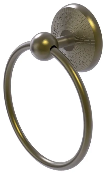 Monte Carlo Towel Ring, Antique Brass