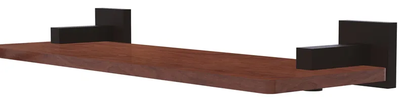 Montero 16" Solid Wood Shelf, Oil Rubbed Bronze