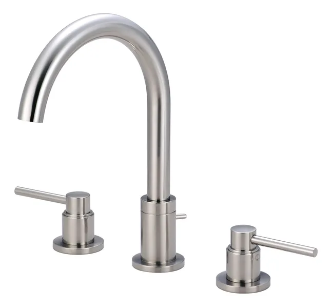 Motegi Two Handle Widespread Bathroom Faucet, Pvd Brushed Nickel
