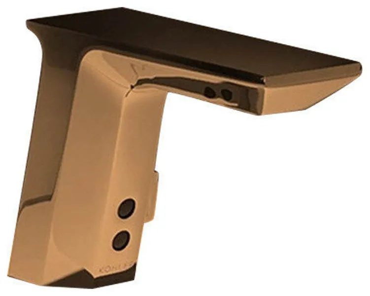 Motion Sensor Activated Faucet Brass Valve Gold Tone