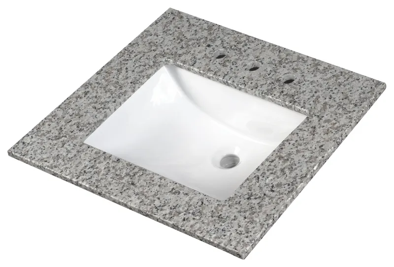 MSI VSL-ARG3122-2CM Argento Grigio 31" Granite Vanity Top - Grigio