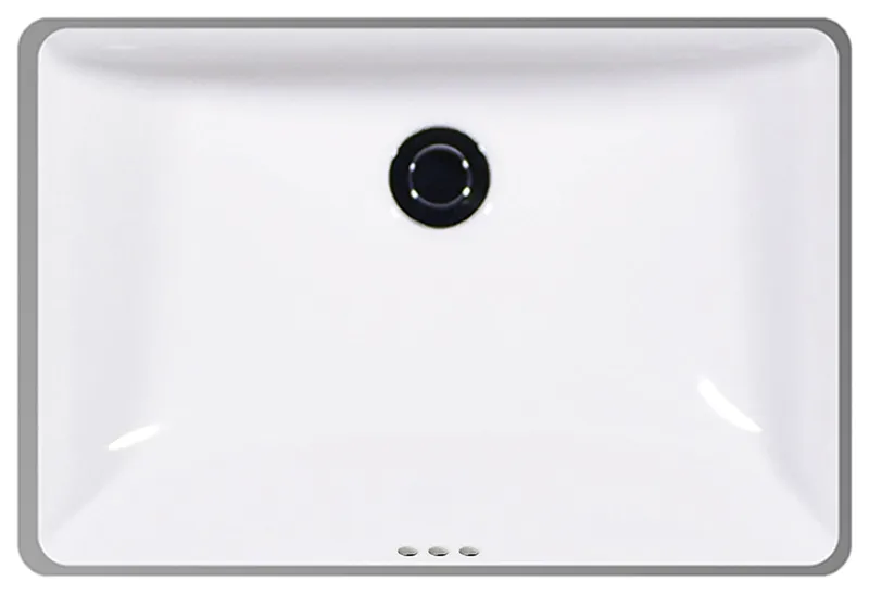 Muse Medium Undermount Lavatory, White