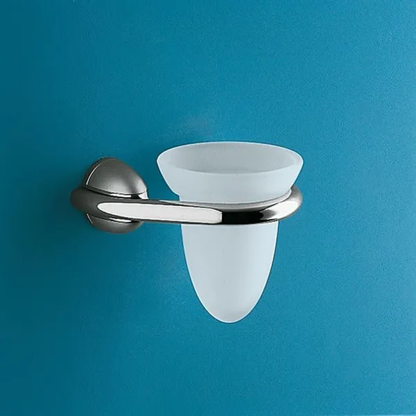 Nameeks 5910 Gedy Atlantis Wall Mounted Tooth Brush Holder - Polished Chrome