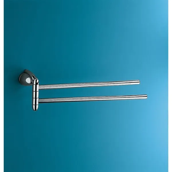 Nameeks 5923 Gedy Wall Mounted Towel Bar - Polished Chrome