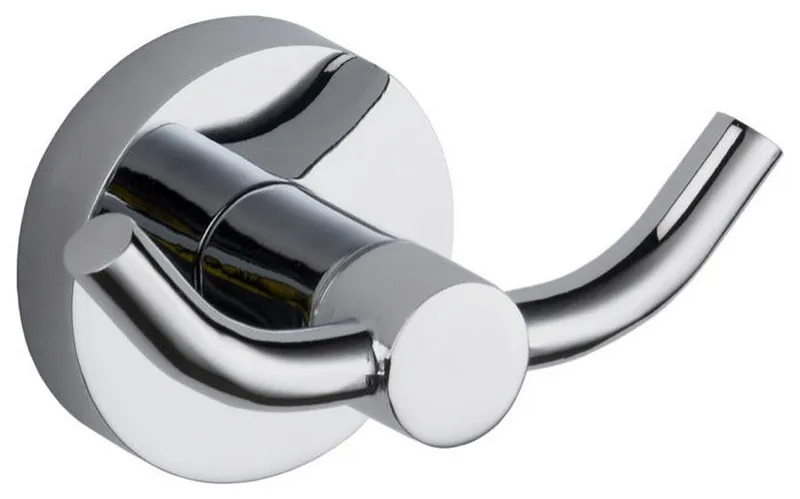 Nameeks NCB38 General Hotel Double Robe Hook - Polished Chrome