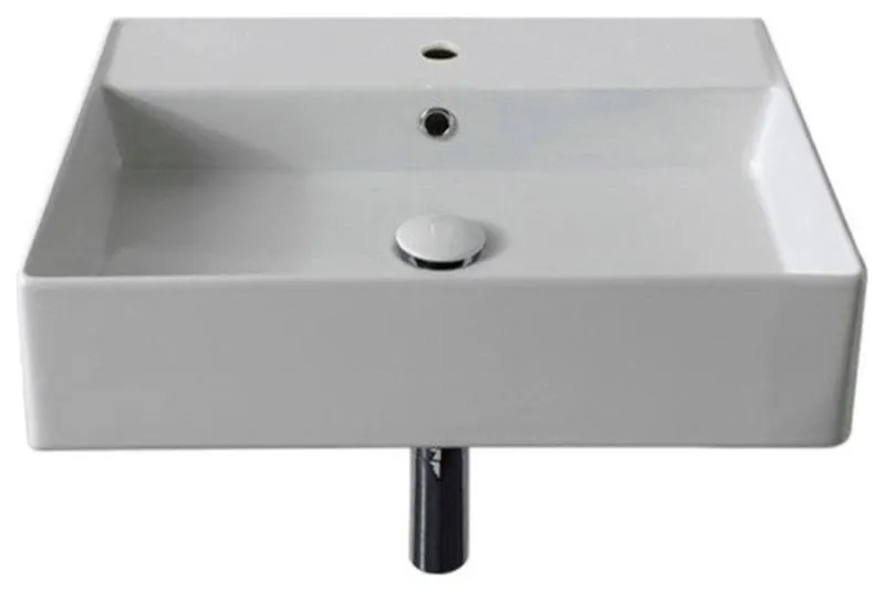 Nameeks Scarabeo 5111-One Hole Scarabeo Teorema 2.0 20" - White