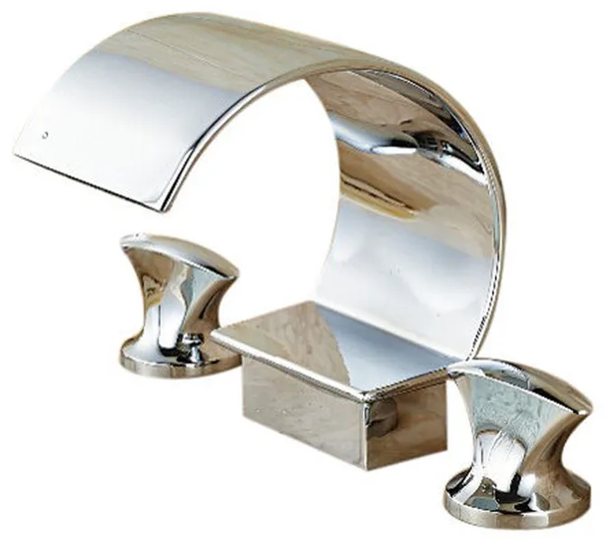 Nanterre Dual Handle Bathroom Sink Faucet