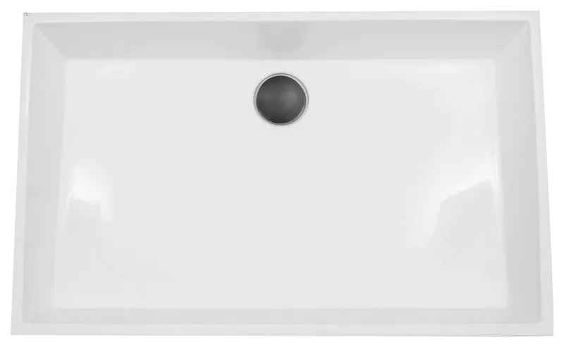 Nantucket Sinks NS-GSTR24 Rectangle White Glacierstone Sink NS-GSTR24