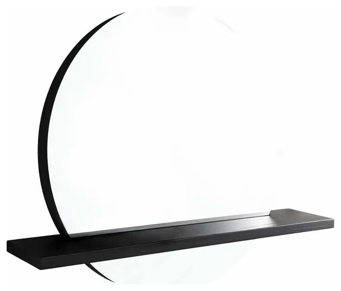 Native Trails MSO22 Solace 25" Wood Bathroom Mirror Shelf Only - Midnight Oak