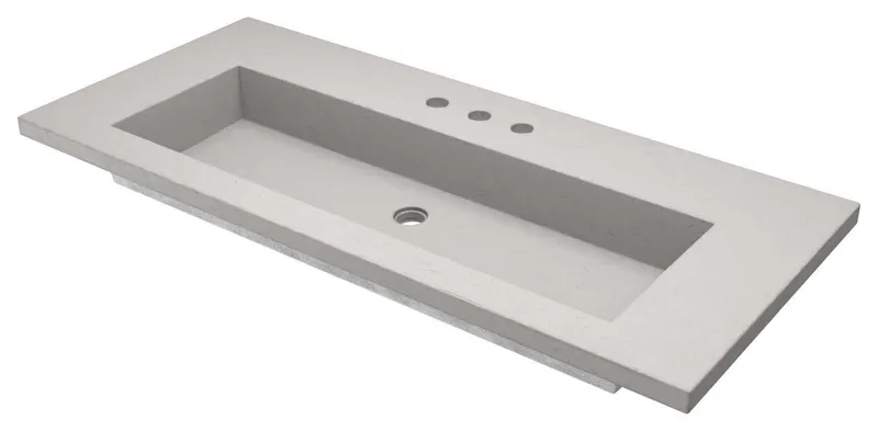 Native Trails NSVT48 Capistrano 49" NativeStone Vanity Top - Ash