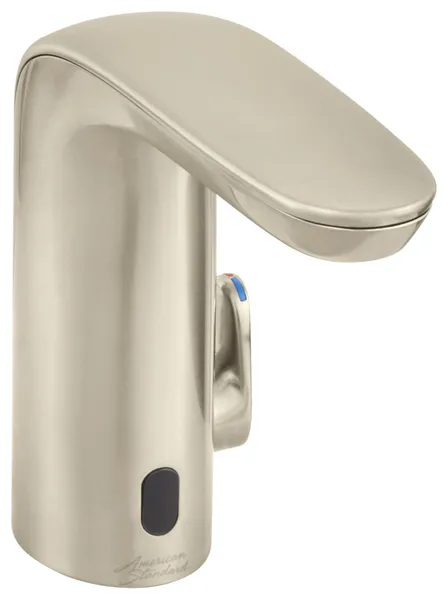 Nextgen Selectronic Faucet With Smartherm, Battery, 0.35 GPM, Br. Nickel