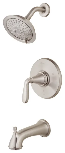 Northcott 1-Handle Tub and Shower Trim, Brushed Nickel