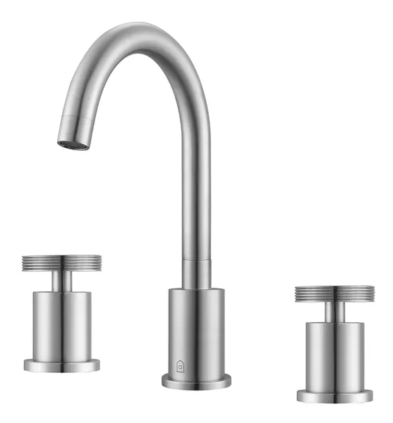 Nova Widespread Bathroom Faucet, Brushed Nickel