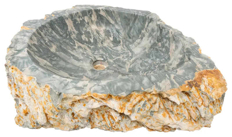 Novatto Natural Royal Cobblestone Vessel Bathroom Sink