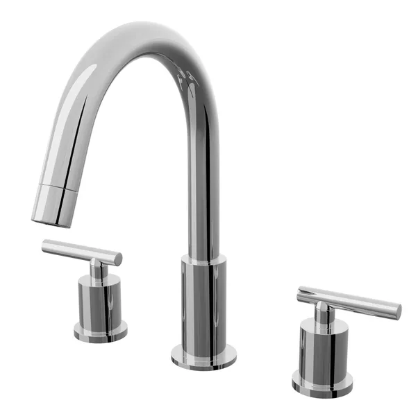 Novatto NBF-112 Waltz Widespread 2-Handle Bathroom Faucet Series, Chrome