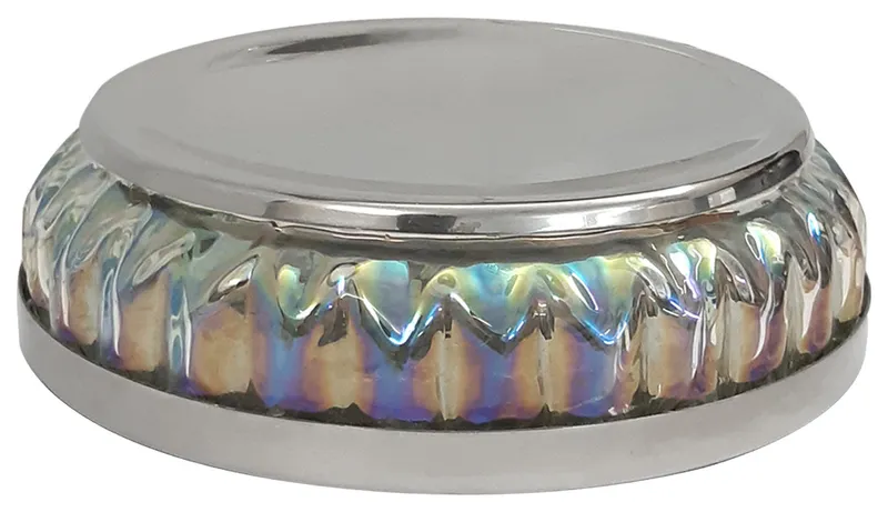 nu steel GlACier Rainbow Collection Soap Dish