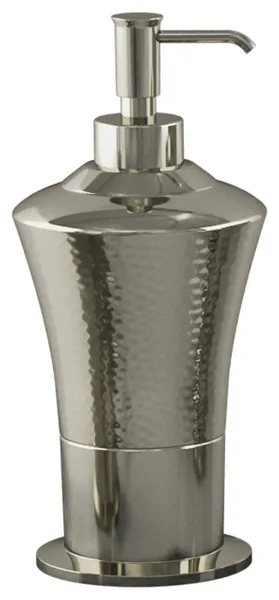 nu steel Hammered Soap/Lotion Pump