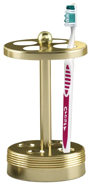 nu steel Jewel Toothbrush Holder
