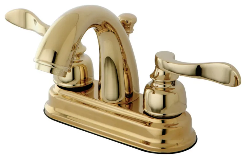 NuWave French 4" Centerset Lavatory Faucet with ABS/BRASS POP-UP