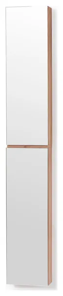 Oak Bathroom Cabinet, Mirror, Wireworks 1622 Zone, Natural Oak