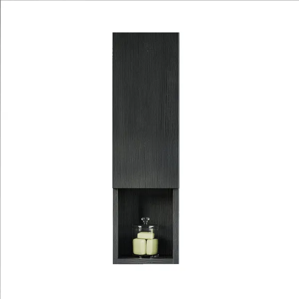 Oates 9" Side Cabinet, Black