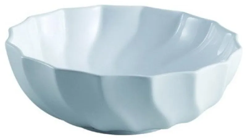 Odyssey White China Vessel Bathroom Sink without Overflow Hole EV9143