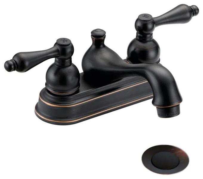 Oil Rubbed Bronze Lavatory Vanity Faucet