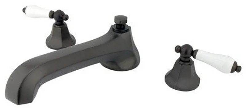 Oil Rubbed Bronze Metropolitan Two Handle Roman Tub Filler KS4305PL