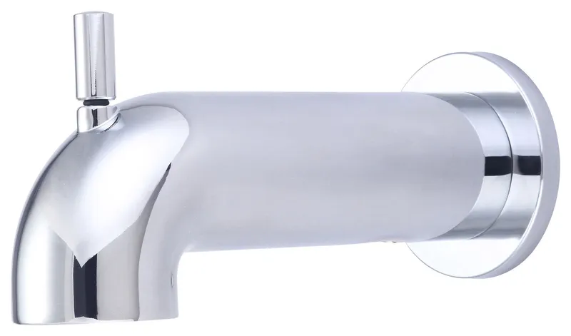 Olympia Faucets OP-640063 7" Tub Spout - Polished Chrome