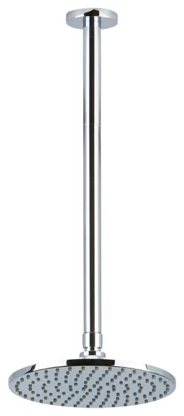 Opera 8" Shower Rainhead Ceiling Mount, 14" Arm, Chrome
