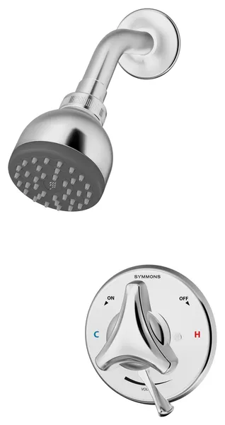 Origins Single Handle Single Spray Shower Faucet Trim Kit (Valve Included)