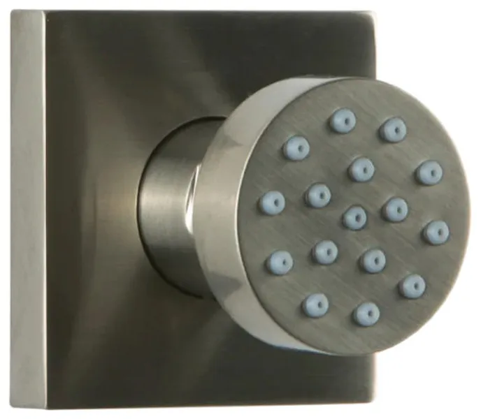Otella Adjustable Body Jet, Brushed Nickel
