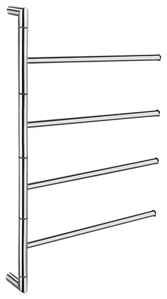 Outline Lite Towel Bar 4 Swivel Arms Stainless Steel Polished