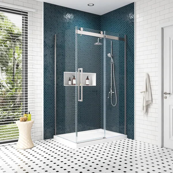 OVE Decors Bel Side Panel Satin Nickel 32"