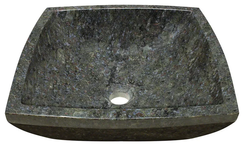 P758 Butterfly Blue Granite Vessel Sink