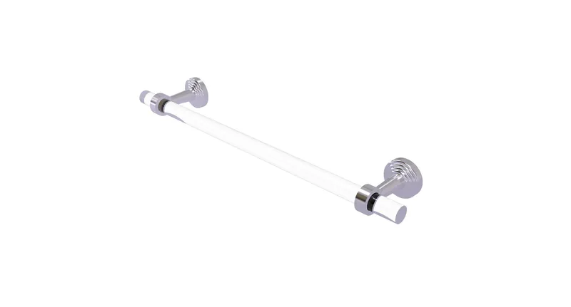 Pacific Beach 30" Towel Bar, Satin Chrome