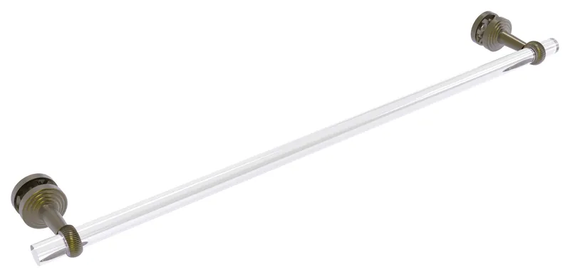 Pacific Beach Collection 30"Shower Door Towel Bar With Twisted Accents