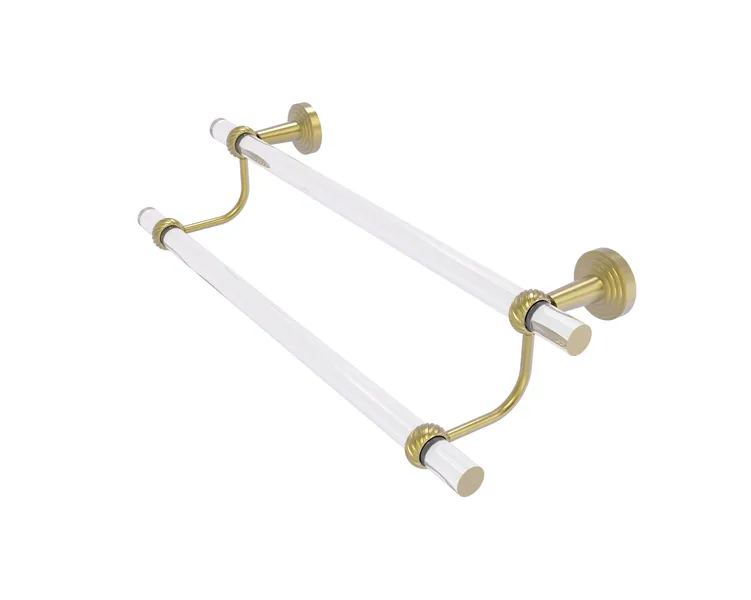 Pacific Beach Collection 36"Double Towel Bar With Twisted Accents