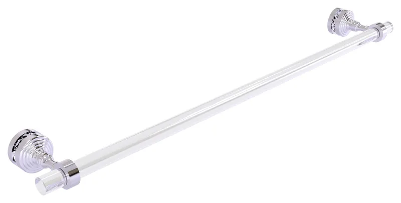 Pacific Grove 30" Shower Door Towel Bar, Polished Chrome