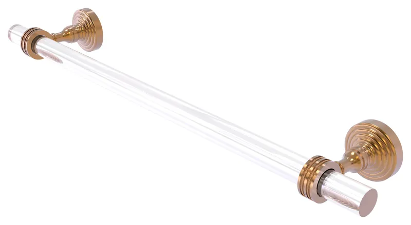Pacific Grove 36" Towel Bar with Dotted Accents, Brushed Bronze